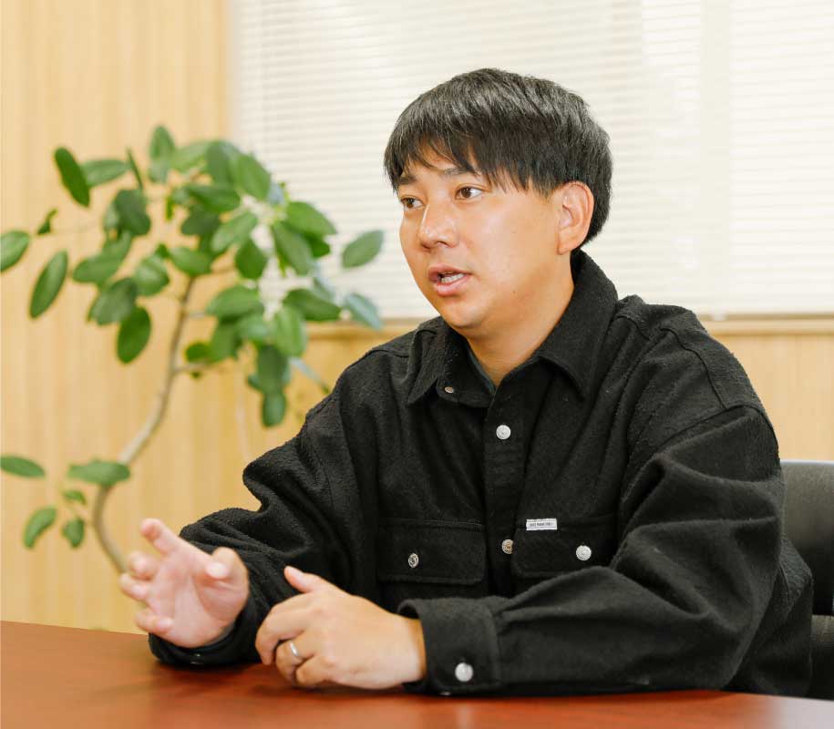 社長インタビュー画像
